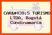 CAR'S TURISMO LTDA. Bogotá Cundinamarca