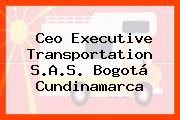 Ceo Executive Transportation S.A.S. Bogotá Cundinamarca