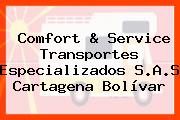 Comfort & Service Transportes Especializados S.A.S Cartagena Bolívar