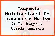 Compañía Multinacional De Transporte Masivo S.A. Bogotá Cundinamarca