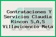 Contrataciones Y Servicios Claudia Rincon S.A.S Villavicencio Meta