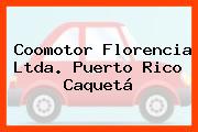 Coomotor Florencia Ltda. Puerto Rico Caquetá