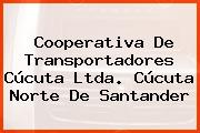Cooperativa De Transportadores Cúcuta Ltda. Cúcuta Norte De Santander