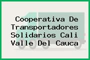 Cooperativa De Transportadores Solidarios Cali Valle Del Cauca