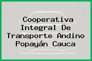 Cooperativa Integral De Transporte Andino Popayán Cauca