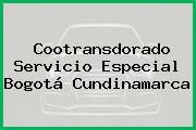 Cootransdorado Servicio Especial Bogotá Cundinamarca