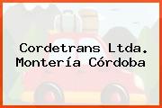 Cordetrans Ltda. Montería Córdoba