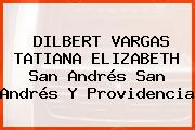 DILBERT VARGAS TATIANA ELIZABETH San Andrés San Andrés Y Providencia