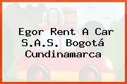 Egor Rent A Car S.A.S. Bogotá Cundinamarca