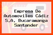 Empresa De Automoviles Cádiz S.A. Bucaramanga Santander