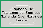 Empresa De Transporte Expreso Miranda Sas Miranda Cauca