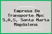 Empresa De Transporte Mpc S.A.S. Santa Marta Magdalena