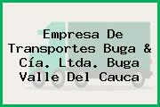 Empresa De Transportes Buga & Cía. Ltda. Buga Valle Del Cauca