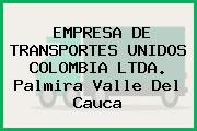 EMPRESA DE TRANSPORTES UNIDOS COLOMBIA LTDA. Palmira Valle Del Cauca