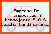 Empresa De Transportes Y Mensajería S.A.S Soacha Cundinamarca