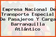 Empresa Nacional De Transporte Especial De Pasajeros Y Carga Barranquilla Atlántico