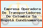 Empresa Operadora De Transportadores De Colombia Sa Bogotá Cundinamarca