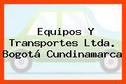 Equipos Y Transportes Ltda. Bogotá Cundinamarca