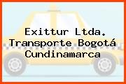 Exittur Ltda. Transporte Bogotá Cundinamarca