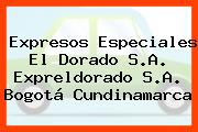Expresos Especiales El Dorado S.A. Expreldorado S.A. Bogotá Cundinamarca