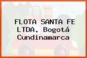 FLOTA SANTA FE LTDA. Bogotá Cundinamarca