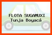 FLOTA SUGAMUXI Tunja Boyacá