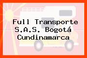 Full Transporte S.A.S. Bogotá Cundinamarca