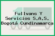 Fullvans Y Servicios S.A.S. Bogotá Cundinamarca