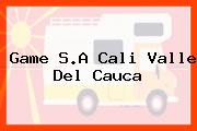Game S.A Cali Valle Del Cauca