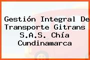 Gestión Integral De Transporte Gitrans S.A.S. Chía Cundinamarca