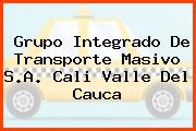 Grupo Integrado De Transporte Masivo S.A. Cali Valle Del Cauca