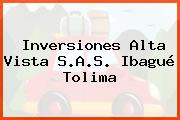 Inversiones Alta Vista S.A.S. Ibagué Tolima