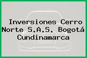Inversiones Cerro Norte S.A.S. Bogotá Cundinamarca