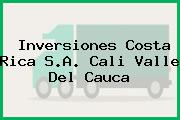 Inversiones Costa Rica S.A. Cali Valle Del Cauca