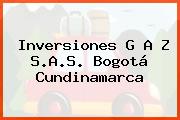 Inversiones G A Z S.A.S. Bogotá Cundinamarca