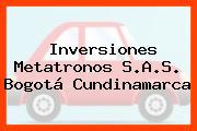 Inversiones Metatronos S.A.S. Bogotá Cundinamarca