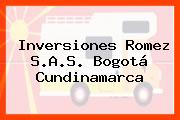 Inversiones Romez S.A.S. Bogotá Cundinamarca