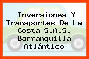 Inversiones Y Transportes De La Costa S.A.S. Barranquilla Atlántico