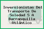 Inversionistas Del Transporte De Soledad S A Barranquilla Atlántico
