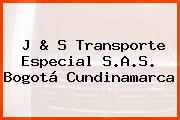 J & S Transporte Especial S.A.S. Bogotá Cundinamarca