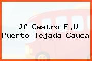 Jf Castro E.U Puerto Tejada Cauca