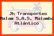 Jh Transportes Malam S.A.S. Malambo Atlántico