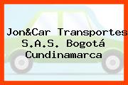 Jon&Car Transportes S.A.S. Bogotá Cundinamarca