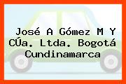 José A Gómez M Y CÚa. Ltda. Bogotá Cundinamarca