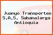 Juanyo Transportes S.A.S. Sabanalarga Antioquia