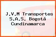 J.V.M Transportes S.A.S. Bogotá Cundinamarca