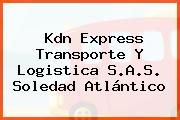 Kdn Express Transporte Y Logistica S.A.S. Soledad Atlántico