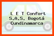 L E T Confort S.A.S. Bogotá Cundinamarca