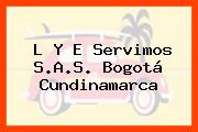 L Y E Servimos S.A.S. Bogotá Cundinamarca