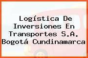 Logística De Inversiones En Transportes S.A. Bogotá Cundinamarca
